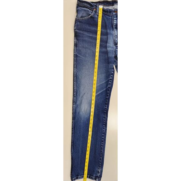 Wrangler Men’s 38x34 Straight Leg Jeans Medium Wash Distressed Y2K - Picture 2 of 11